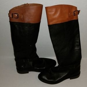 Leather Gianni Bini boots